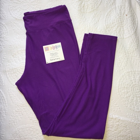 Violet LuLaRoe TC Leggings