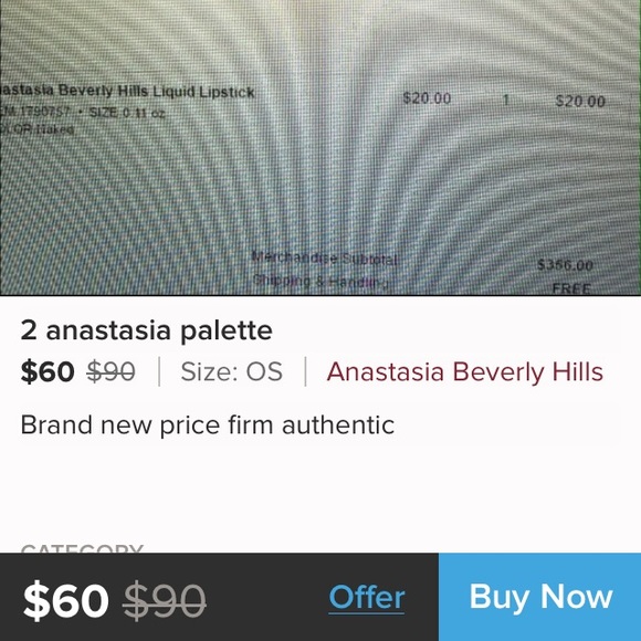 Buyer beware! Possible fake ABH modern Renaissance - Picture 3 of 4