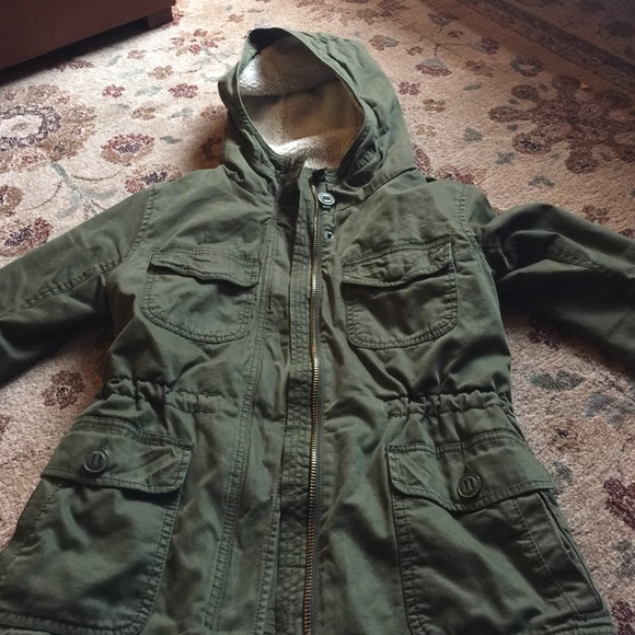 American Eagle Utility Short Parka