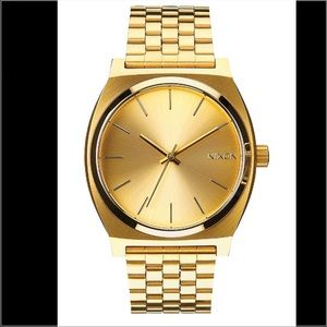 Nixon GOLD time teller, 37mm
