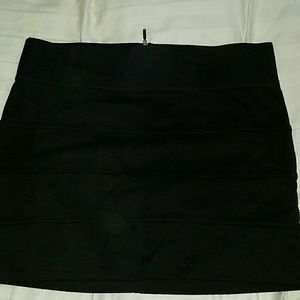 Guess black mini skirt