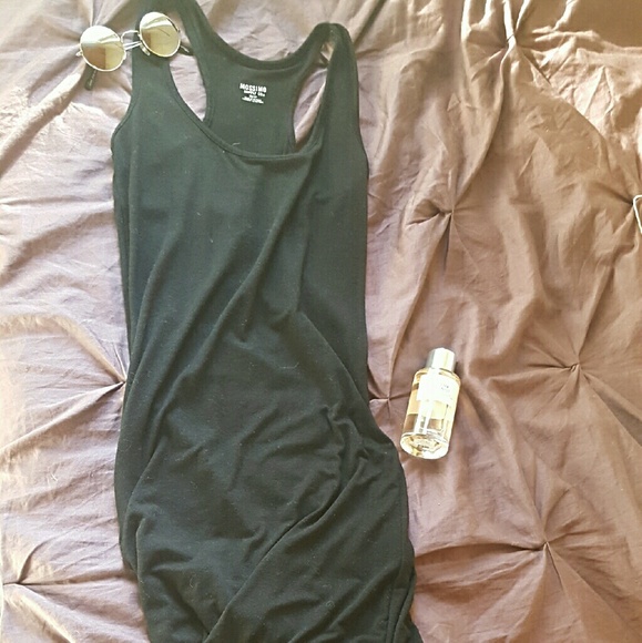 Black maxi dress