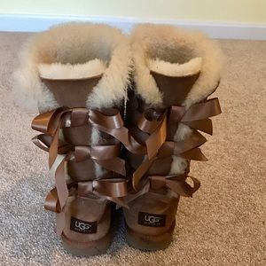 UGG tall bailey bow boots