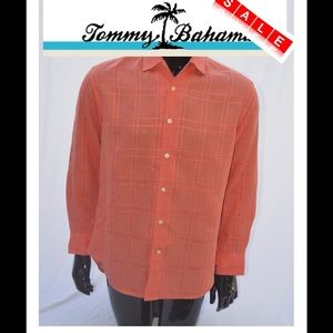 Tommy Bahama linen longsleeve shirt