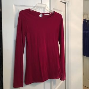 Gentle worn Martin + Osa keyhole top