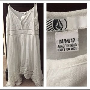 Volcom Asymmetrical spaghetti strap dress