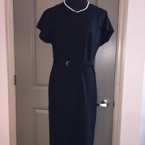 Diane von Furstenberg black dress size 14