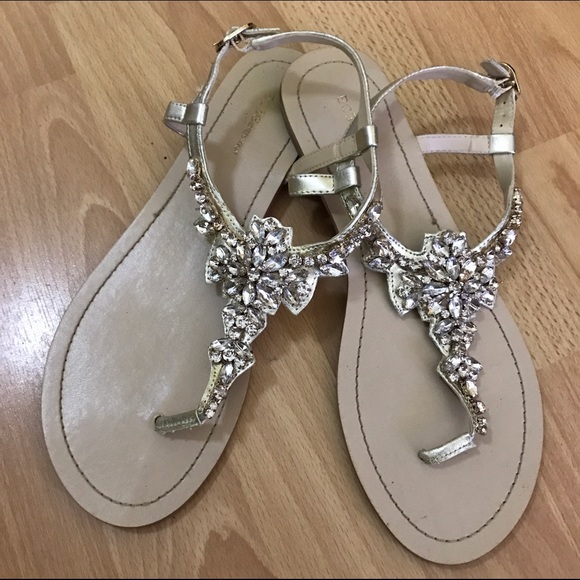 bcbgeneration jeweled sandals