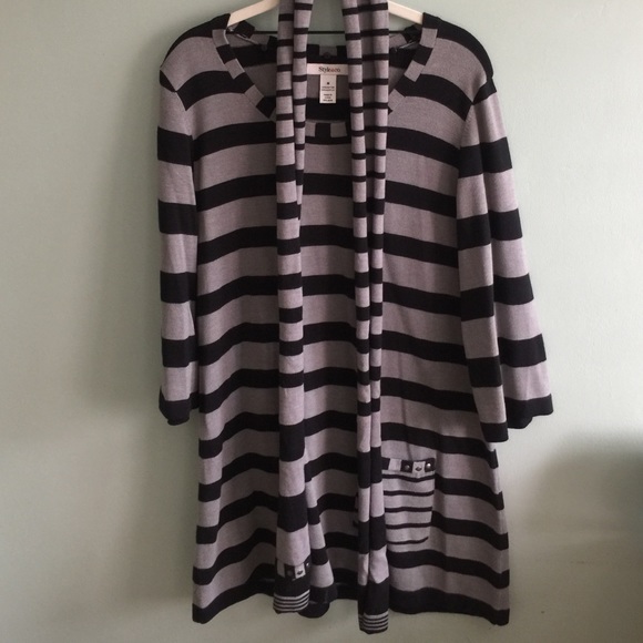 Style & Co striped tunic sweater, Medium