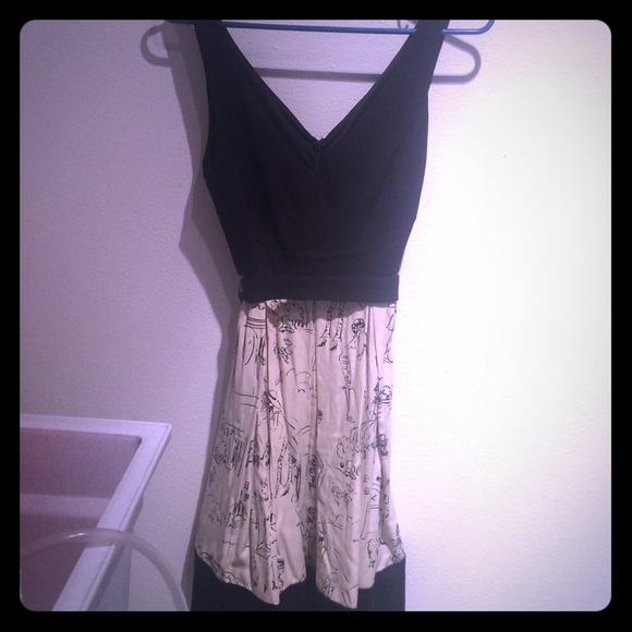 Coconinno dress with tie waist and cute skirt
