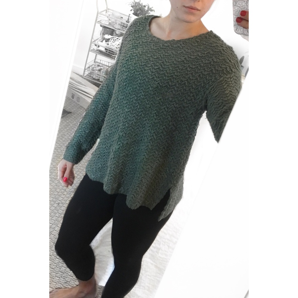 NEW Oversized Moss Sweater
