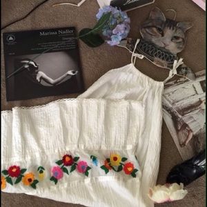 Mexican embroidered dress