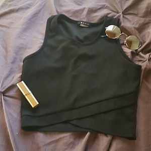 BLVD Assemtric crop top