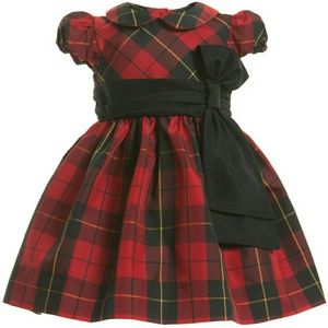 Ralph Lauren baby girl Tartan plaid dress
