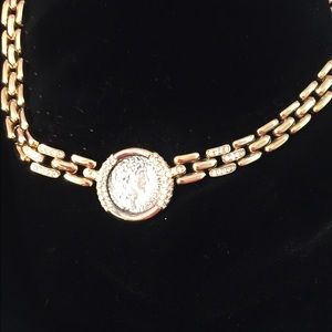 Gold plated w Mediterranean coin