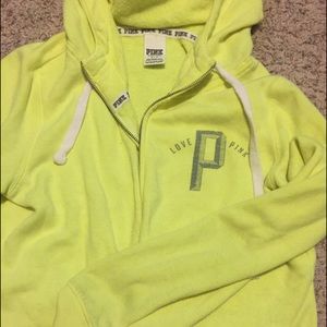 VS PINK full zip hoodie