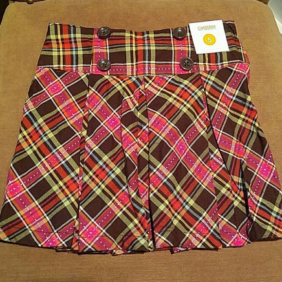 Gymboree Plaid Skirt
