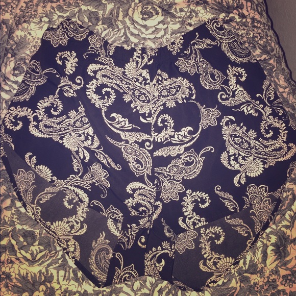 High waisted Flowy Pattern Shorts