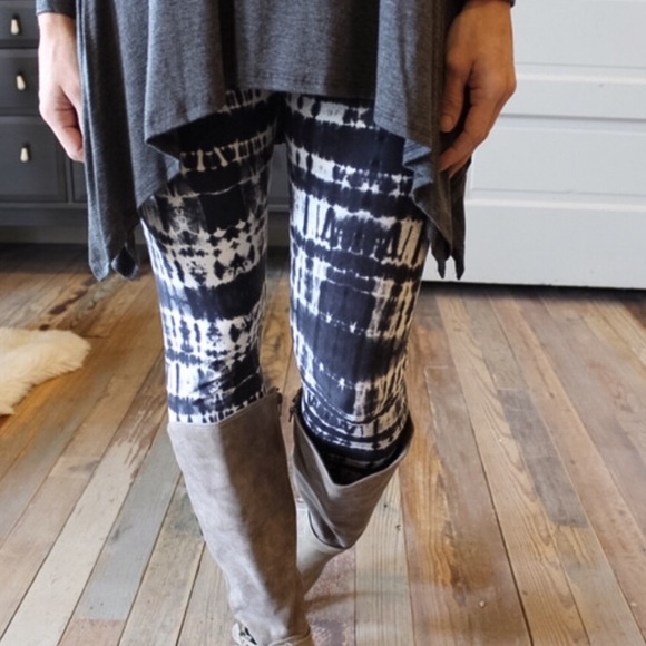 Infinity Raine Pants - 🦋Best Seller Soft Blue/Gray Tye Dye Legging🦋