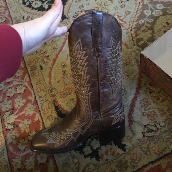 Cowboy Pro size 10.5 Brown leather boots
