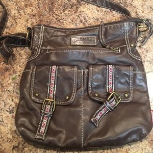 Brown Over the Shoulder Purse