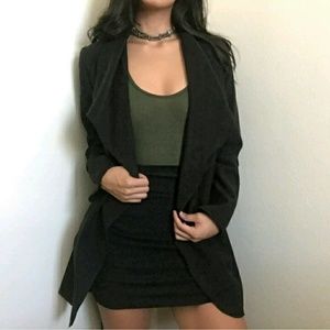 Trendy Black Coat