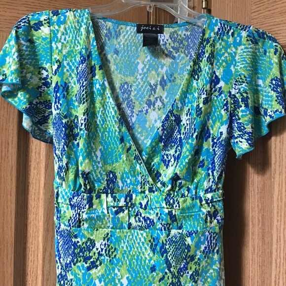 Green and blue Joei & I Tunic - Picture 2 of 2