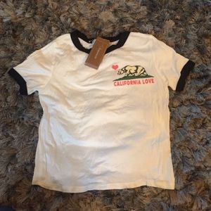 NWT Cropped Tee