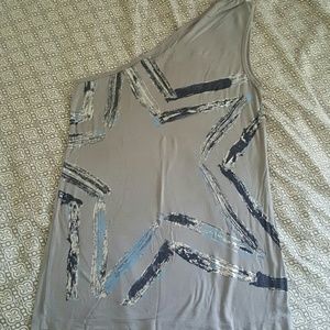 Dallas Cowboys One Shoulder Top