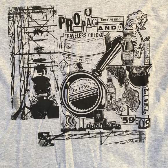 TRAVELER CHECK Tshirt by JohnakerCo - Picture 2 of 3