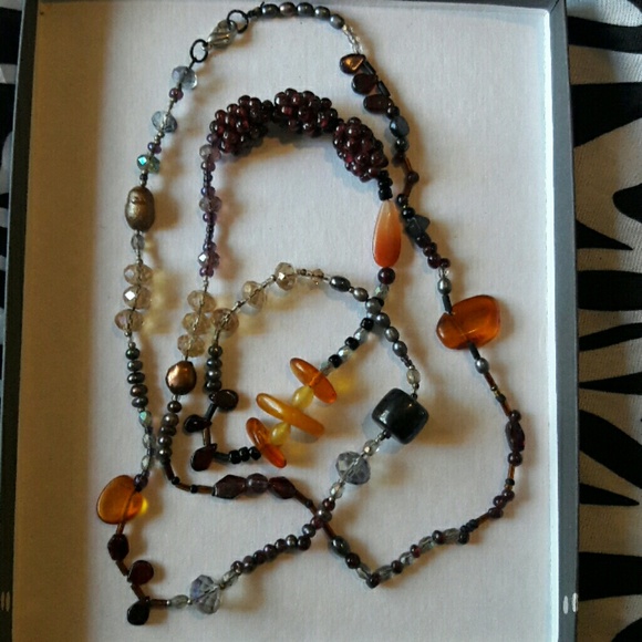 Necklace or wrap bracelet ooak designer handmade
