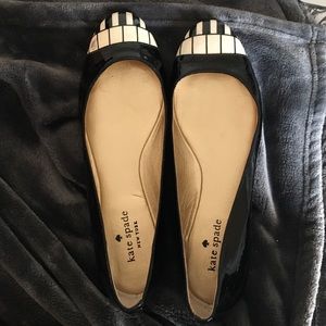 Kate Spade Jazz Cap Toe Piano Flats