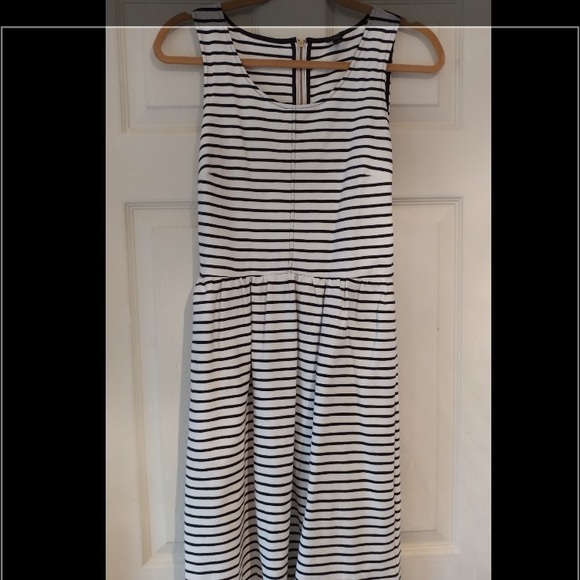 Black&White Striped Dress