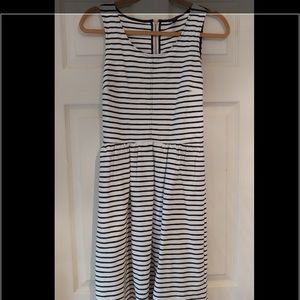 Black&White Striped Dress