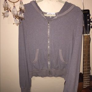 Wildfox gray Malibu hoodie 💕