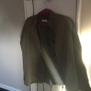 army green jacket