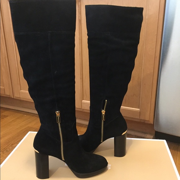 Michael Kors Shoes - NWT Michael Kors Regina Suede Platform Boot
