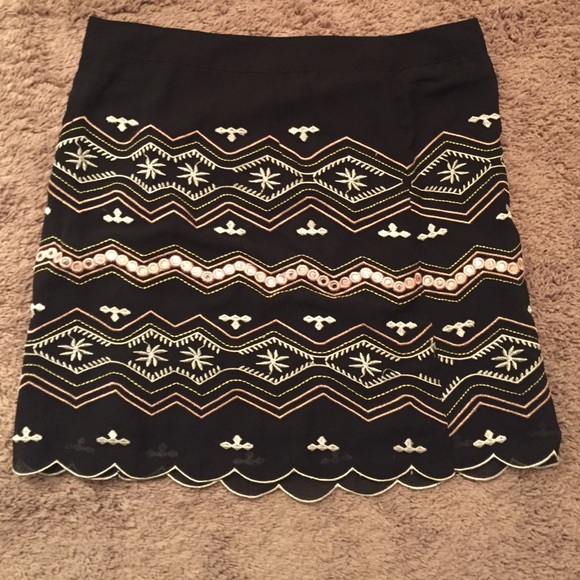Beautiful multi color mini skirt