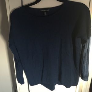 Navy blue sweater