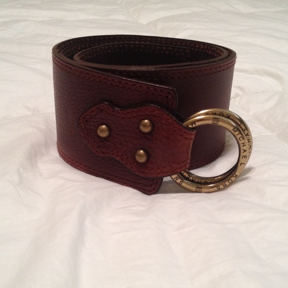 Michael Kors ladies leather belt