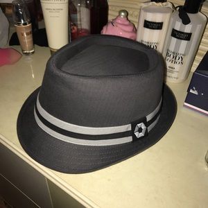 Mens Fedora Hat (Gray)