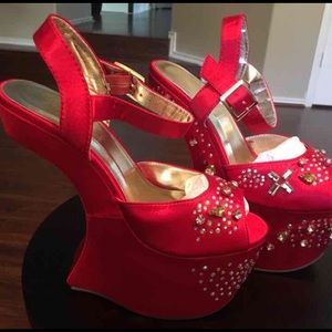 Anti-Gravity Platform Heel Shoes