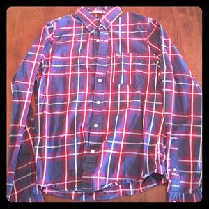Men's Abercrombie & Fitch Plaid Button-Down Shirt