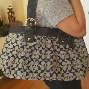 Coach black shoulder bag **REDUCED PRICE**