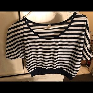 Half off shoulder shirt