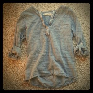 Light grey blouse