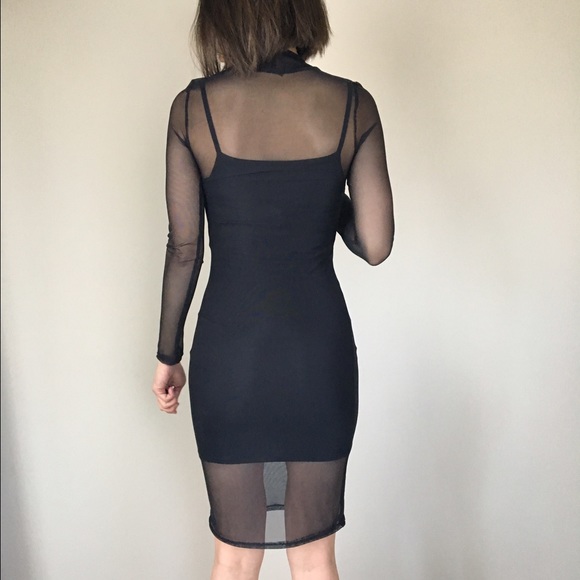 Nikita midi dress. Made in USA. LAST PIECE - Picture 3 of 4
