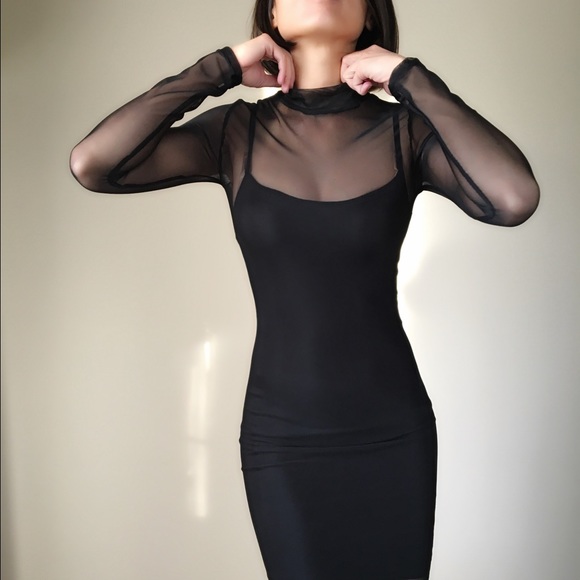 Nikita midi dress. Made in USA. LAST PIECE - Picture 4 of 4