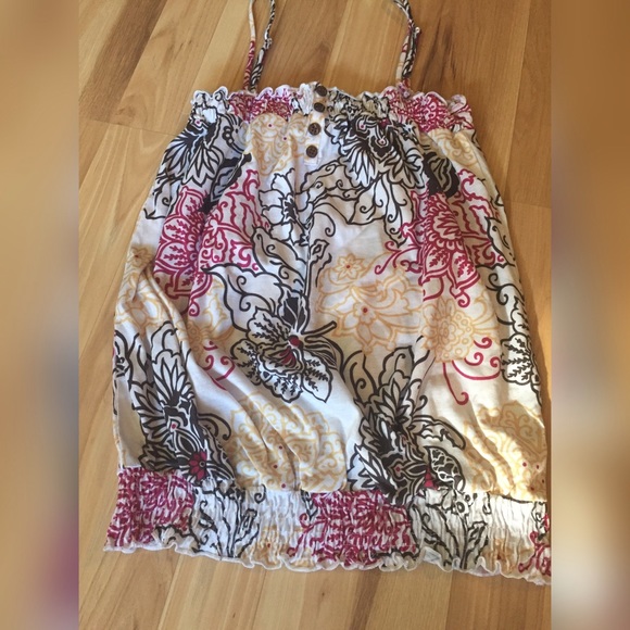 Floral Tank Top S