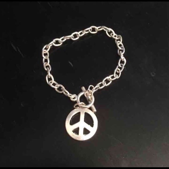 Peace Sign Bracelet